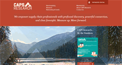 Desktop Screenshot of capsresearch.org
